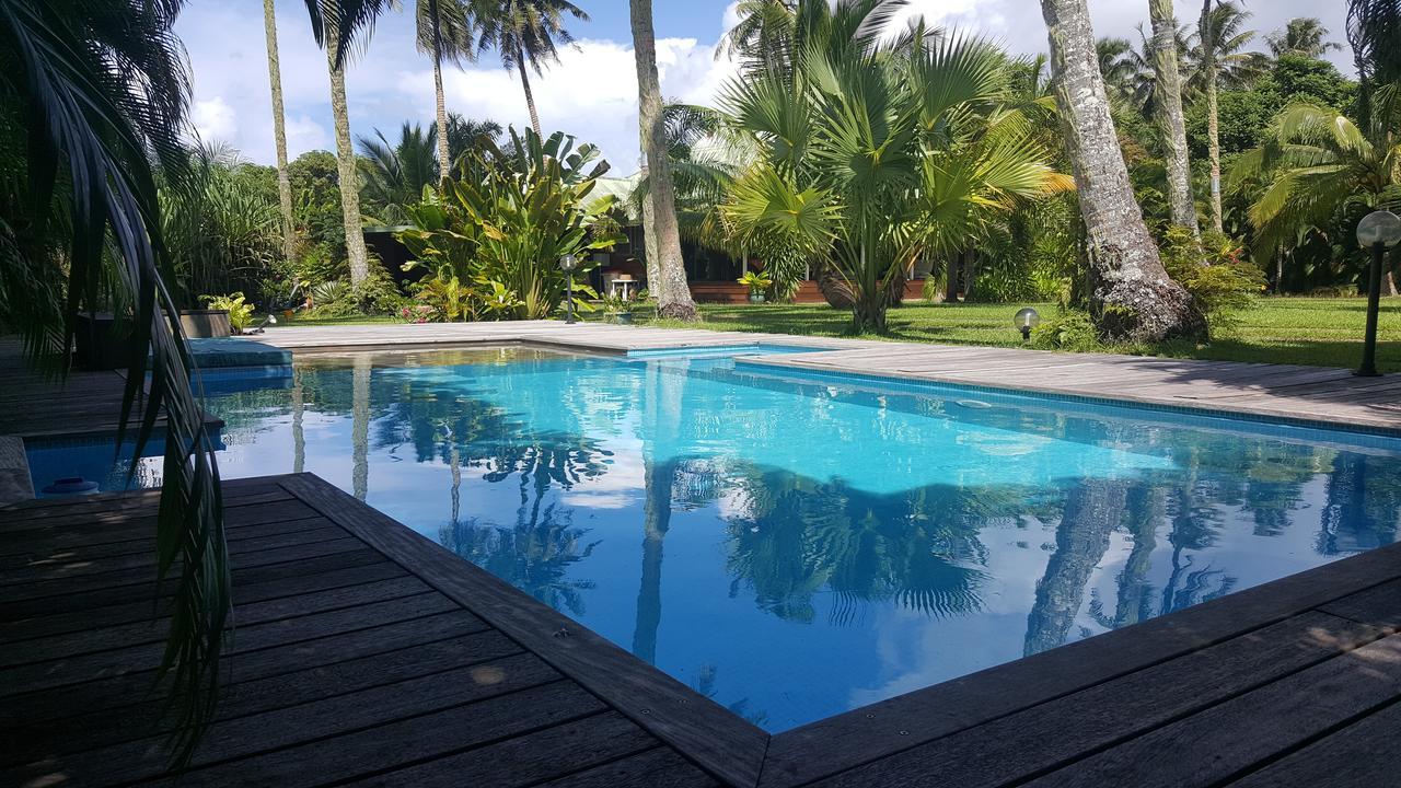 Villa Manaora Taravao Bagian luar foto